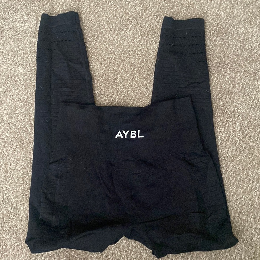 AYBL black seamless leggings